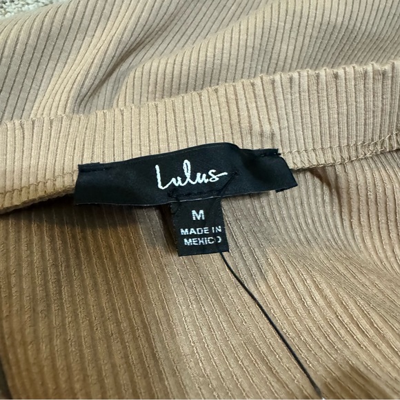 Lulu’s Set For Life Tan Bodycon Midi Skirt—M - Picture 10 of 12